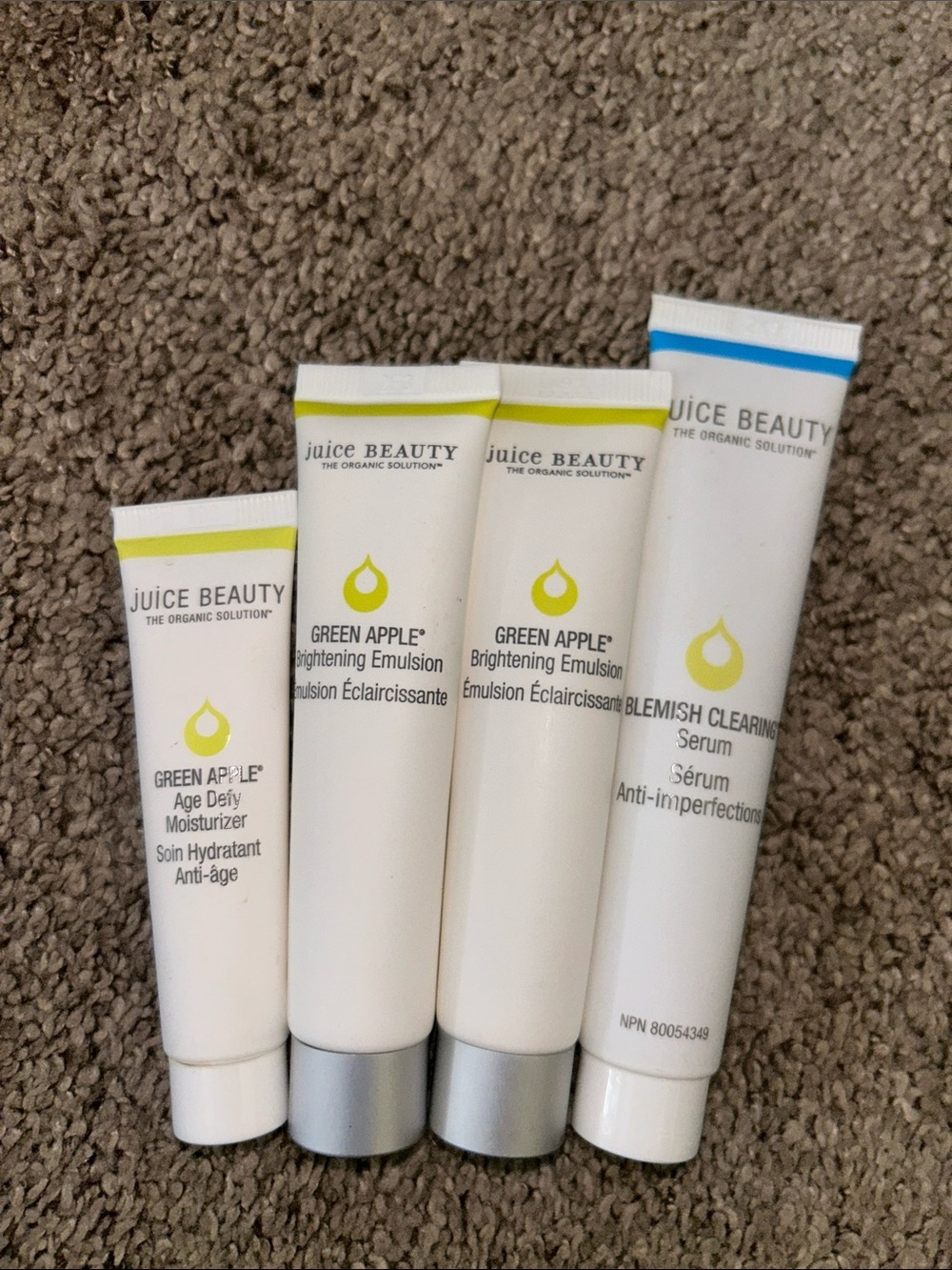 Juice Beauty Green Apple Brightening Emulsion & Blemish Clearing Serum - White